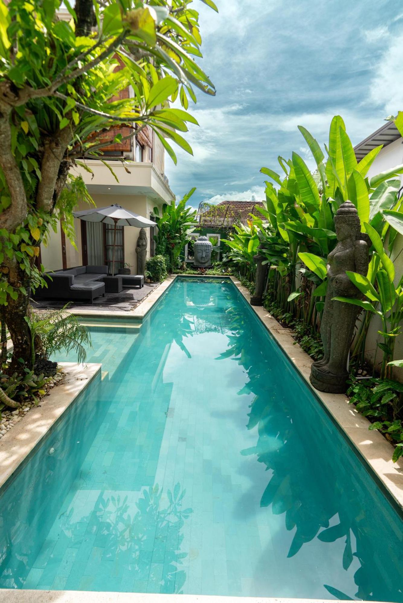 Tepi Sungai A Luxurious, Under New Management, 6 Bedroom 620 Sqm Retreat Featuring A Stunning 15 Meter Pool And Dedicated Childrens With 4 Bunk Beds Newly Renovated In Seminyak